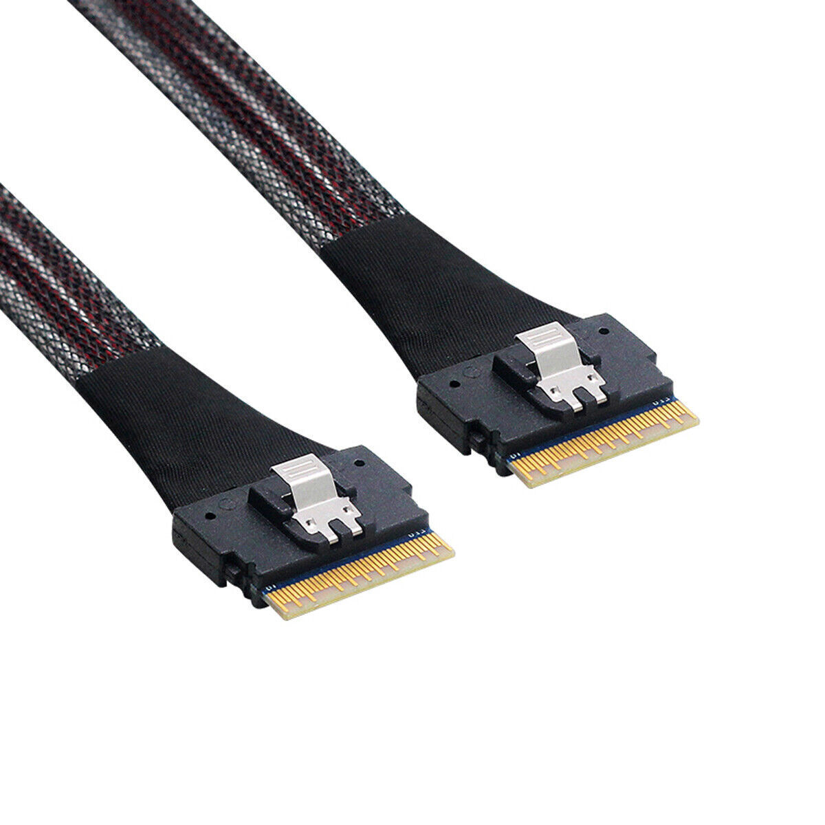 PCI-E Slim Line to SFF-8654 Slim SAS  Target Cable 50cm PCIE SSD PCI-E Cable