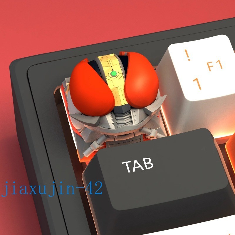 NEW MASKED RIDER Key Cap Den-O Kuuga Personalized Keyboard Resin Keycaps ESC Key