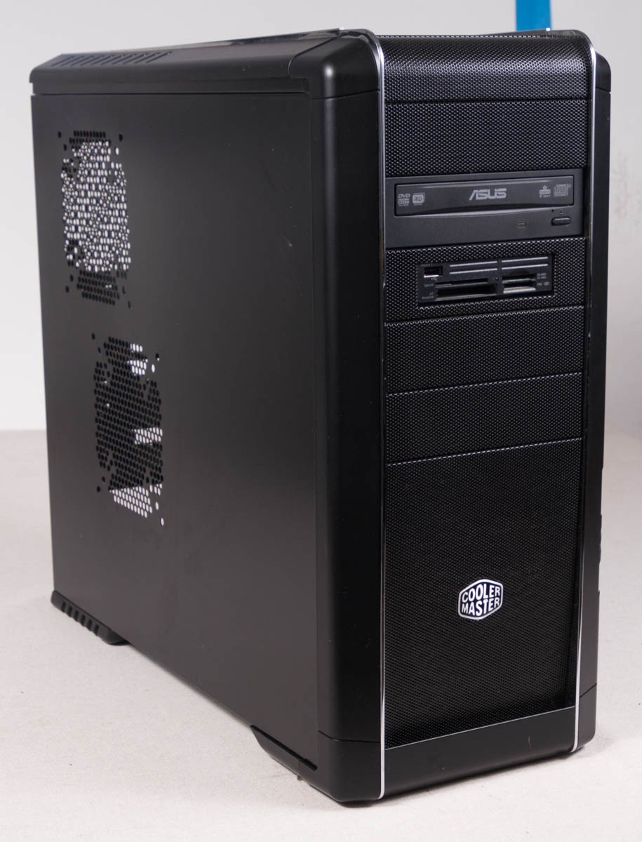 Cooler Master RC-690 ATX Mid Computer Case + ASUS DVD Writer + Sony Card Reader