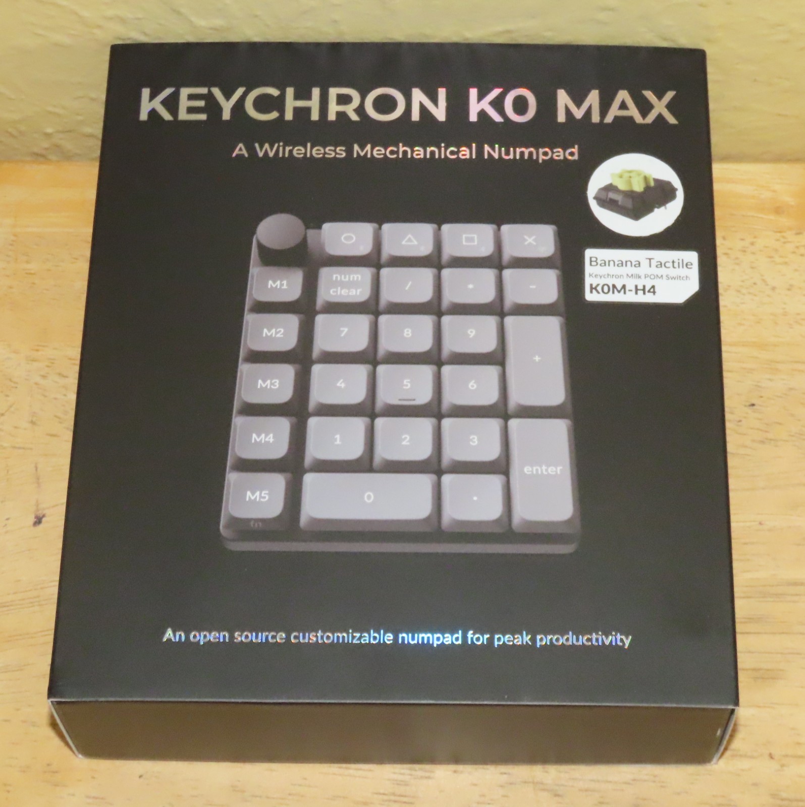 Keychron K0 MAX Wireless Mechanical KeyPad Number Pad K0M-H4