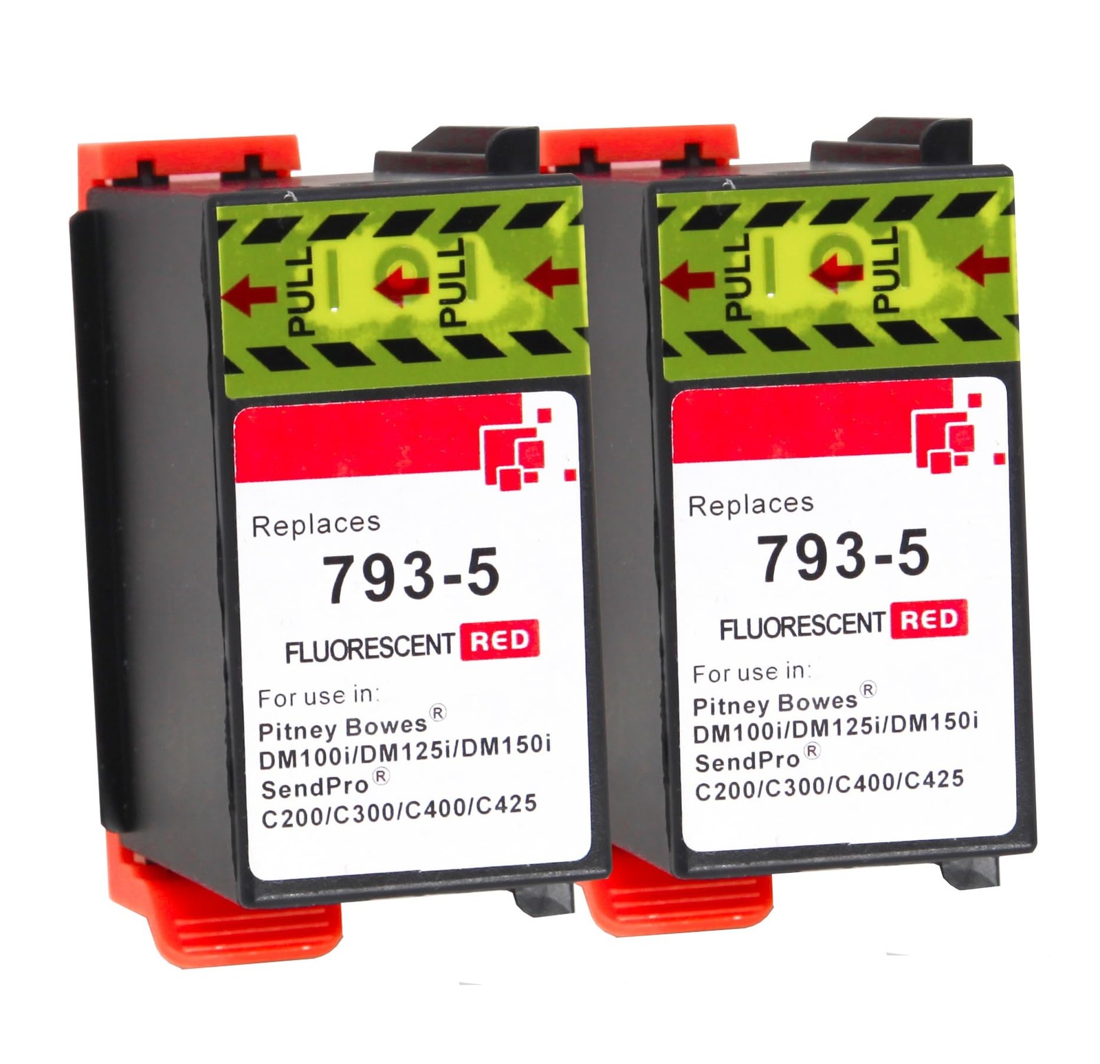 793-5 Ink Cartridge Replacement for Pitney Bowes 793-5 Red Ink Cartridge