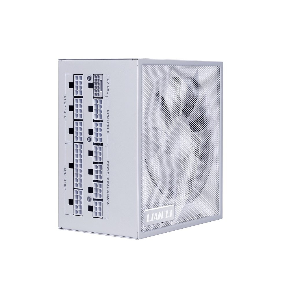 Lian Li SX 1000W Full Modular Compact ATX Power Supply SX1000P.W White