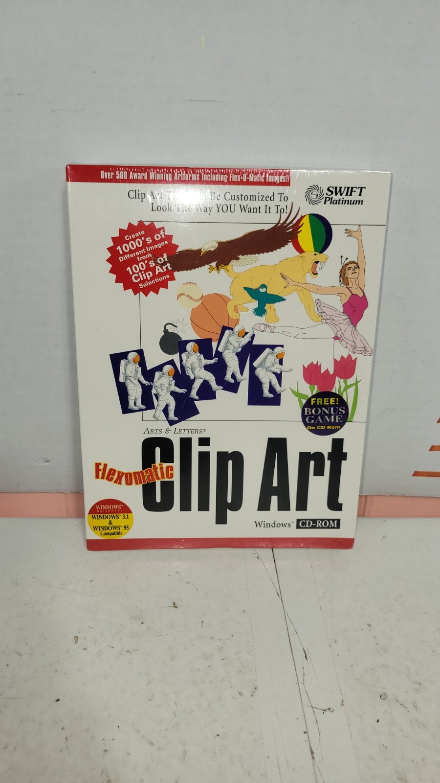 Flexomatic Clip Art for Windows PC Computer Program Software Swift Platinum