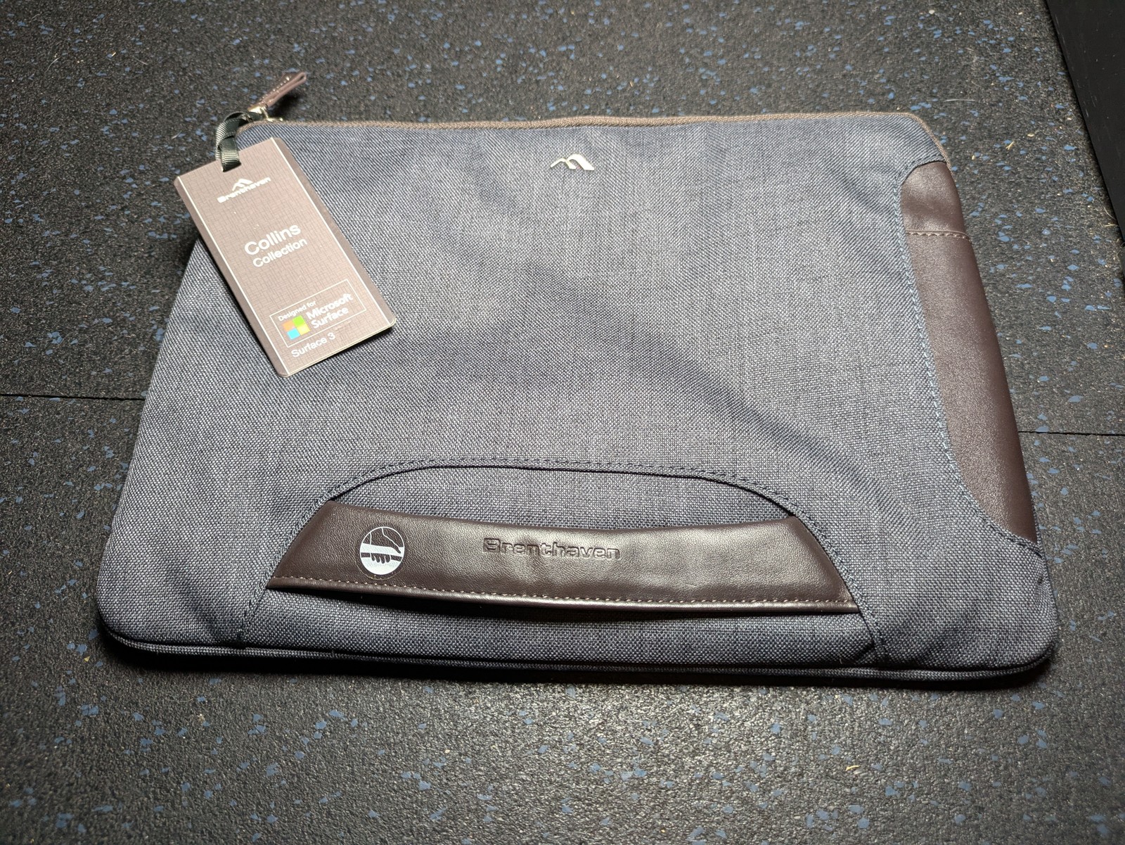Brenthaven Collins Collection Laptop Sleeve Mens For Surface 3 New With Tags