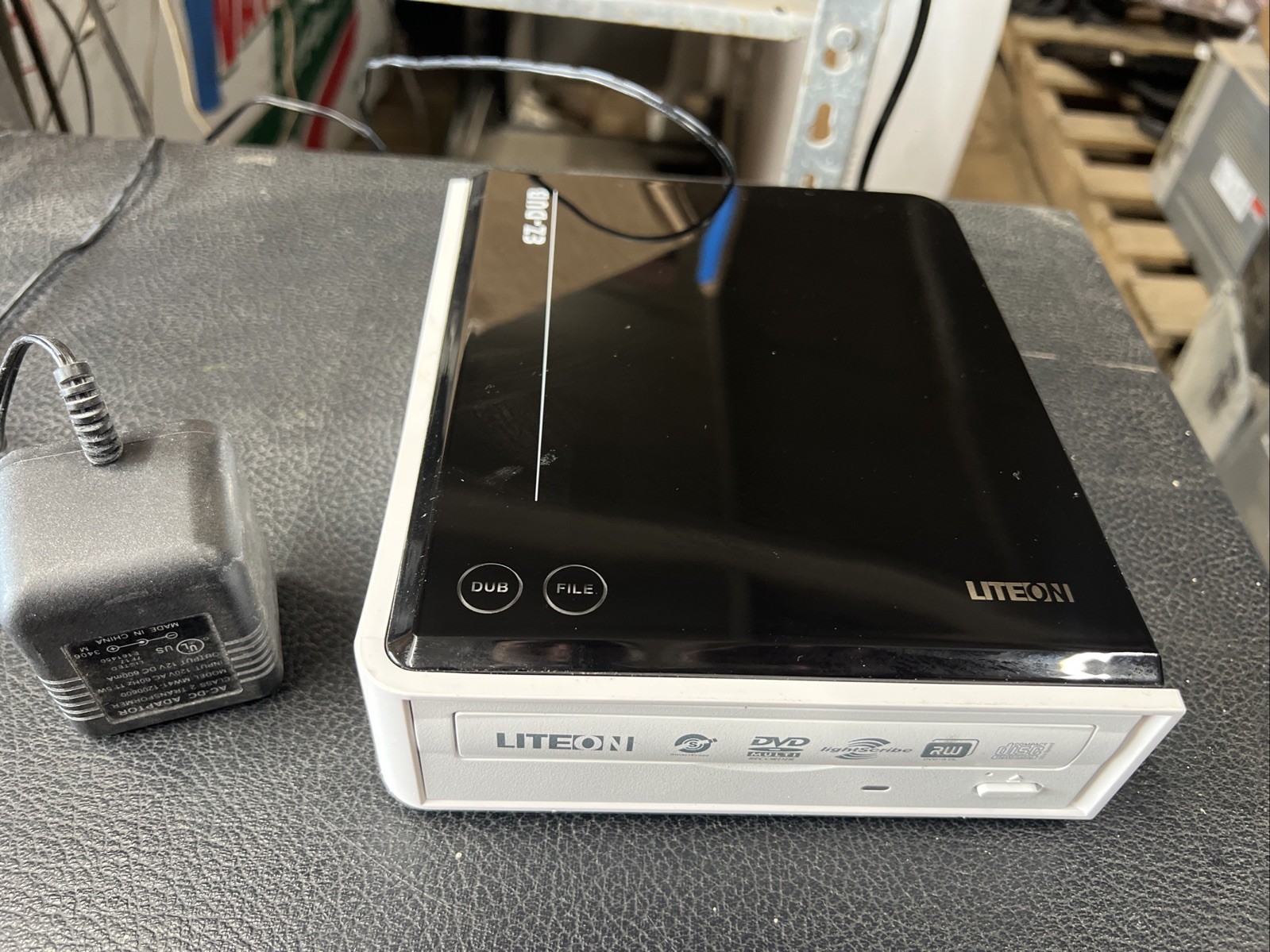 LITEON EZ-DUB External DVD RW Writer 20x PC CD/CD-R/DVDRW + USB working FASTPOST