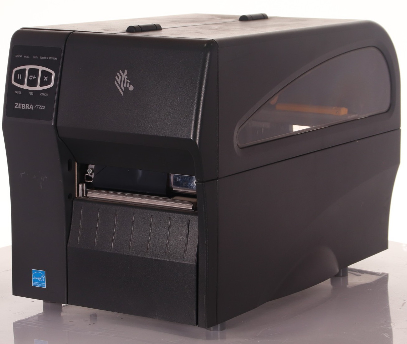 Zebra ZT220 Industrial Direct Thermal Barcode Label Printer LAN USB Serial
