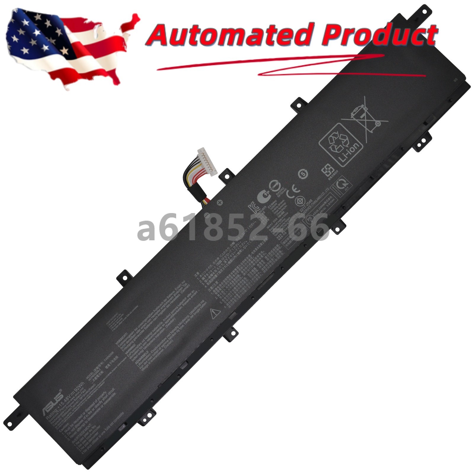 1PC New C42N2008 Battery For ASUS ZenBook Pro Duo 15 OLED UX582 Series