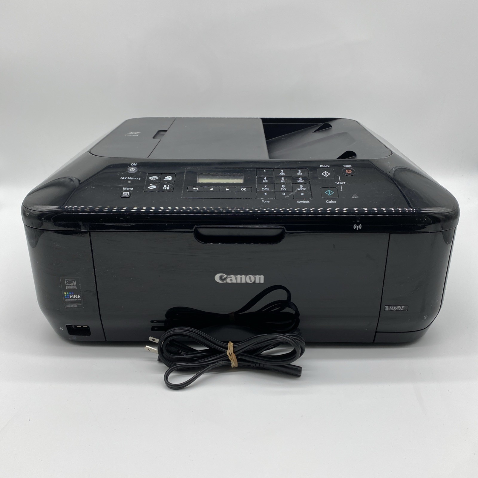 Canon PIXMA MX432 All-In-One Wireless Inkjet Color Printer Tested Ink Level 70%