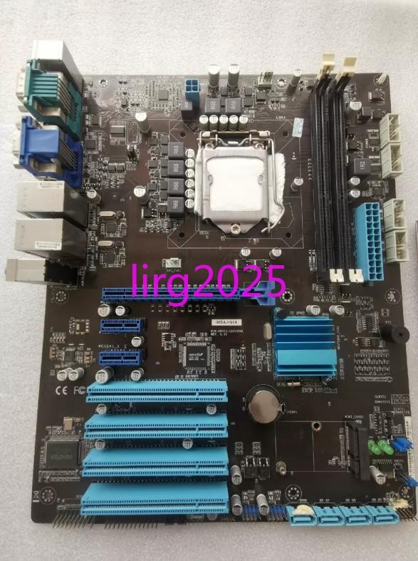 1pc used AAEON motherboard IMBA-H61A