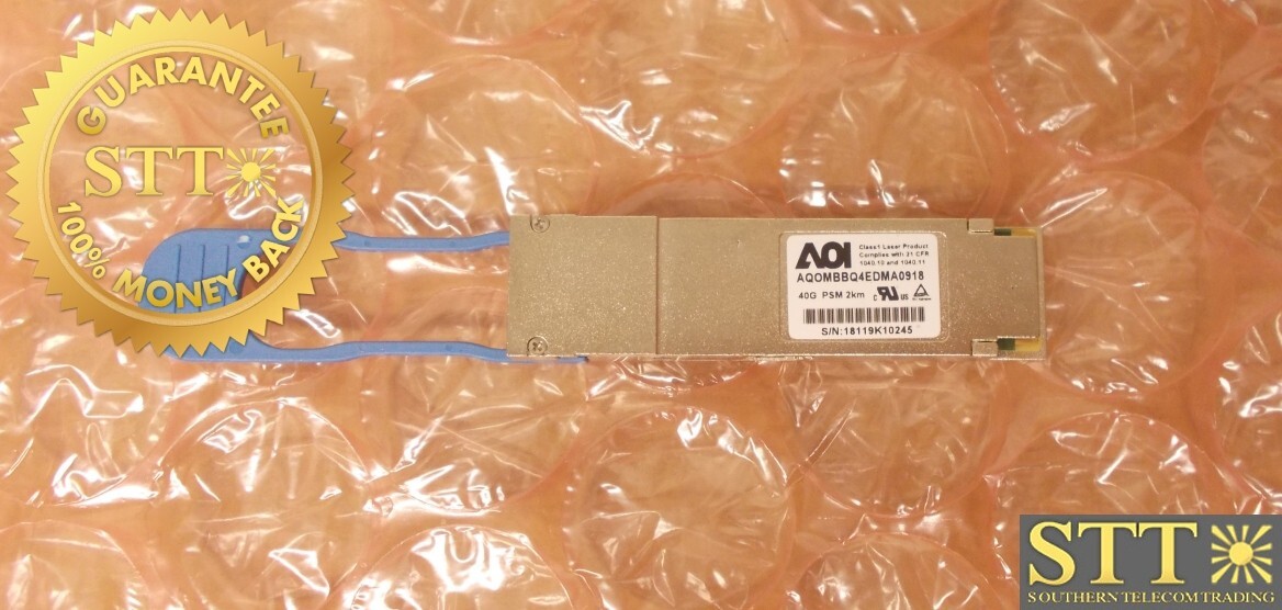 AQOMBBQ4EDMA0918 AOI OPTICAL MODULE 40G PSM 2KM QSFP TRANSCEIVER