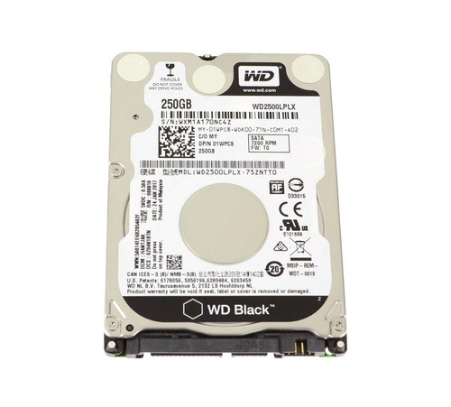 Hard Drive Dell 1WPC8 250 GB 2.5 Inches Hard Drive for Latitude 3570 - 7200 RPM