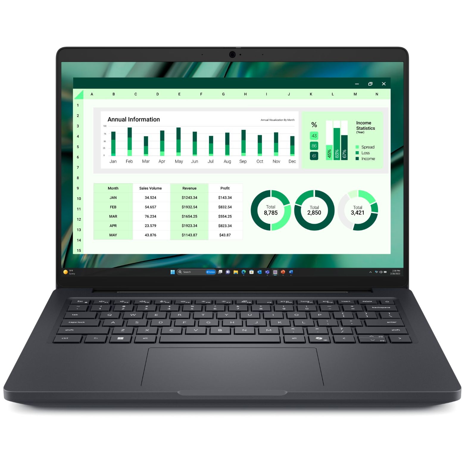 Dell Pro Max 14" FHD+ IPS Intel Core Ultra 7 265H 2.2 GHz 32GB 512GB SSD W11P