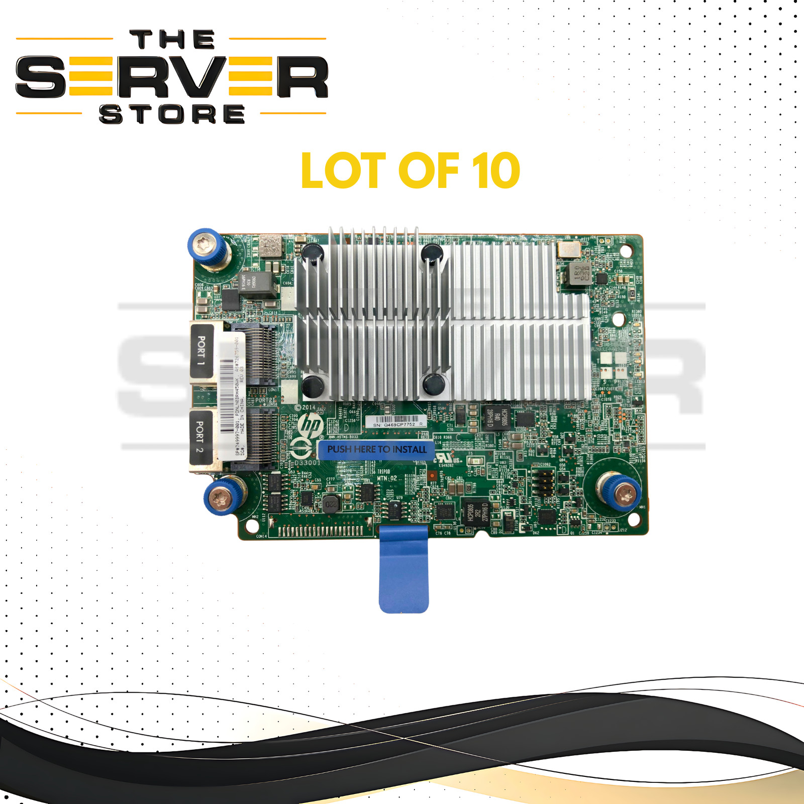 (LOT 10) HPE H240ar Dual Port SAS /SATA 12G/6G Smart HBA 726757-B21 749997-001