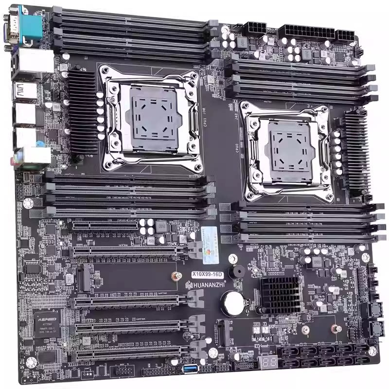 HUANANZHI X10X99-16D / 8D Dual Xeon LGA2011-3 E-ATX Motherboard Onboard IPMI