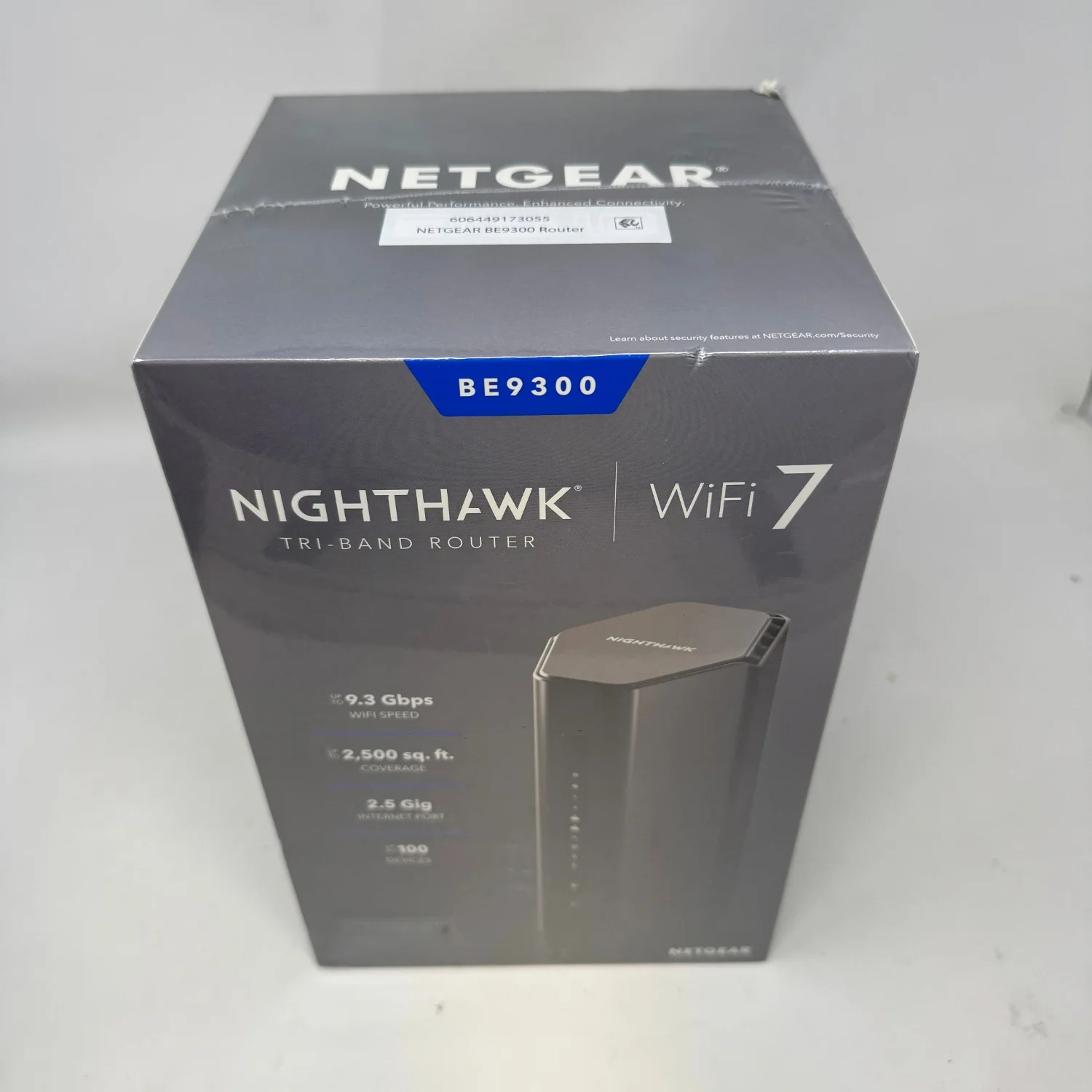New NETGEAR BE9300 Tri Band WiFi 7 BE9300-1AZPAS Smart WiFi Router
