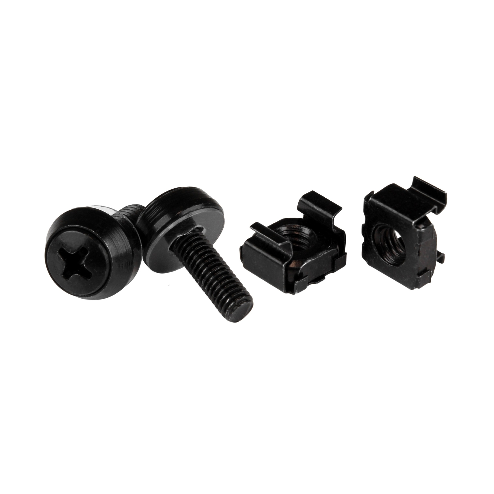 StarTech.com 50 Pack 10-32 Server Rack Cage Nuts and Screws w/Washers - Rack ...