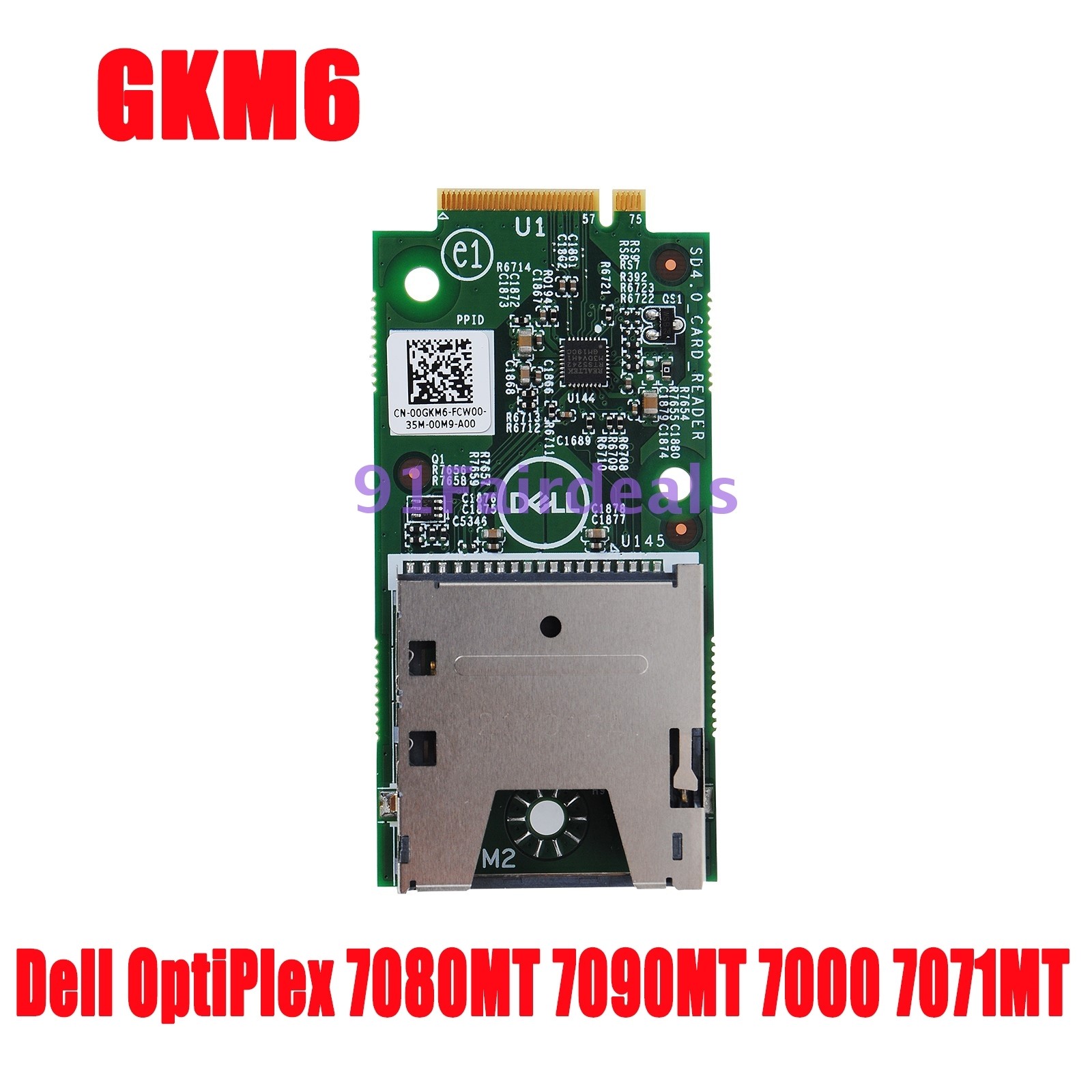 Card Reader SD4.0 For Dell 7080 7000MT 7090SFF Precision T3440 3450 GKM6 TT15C