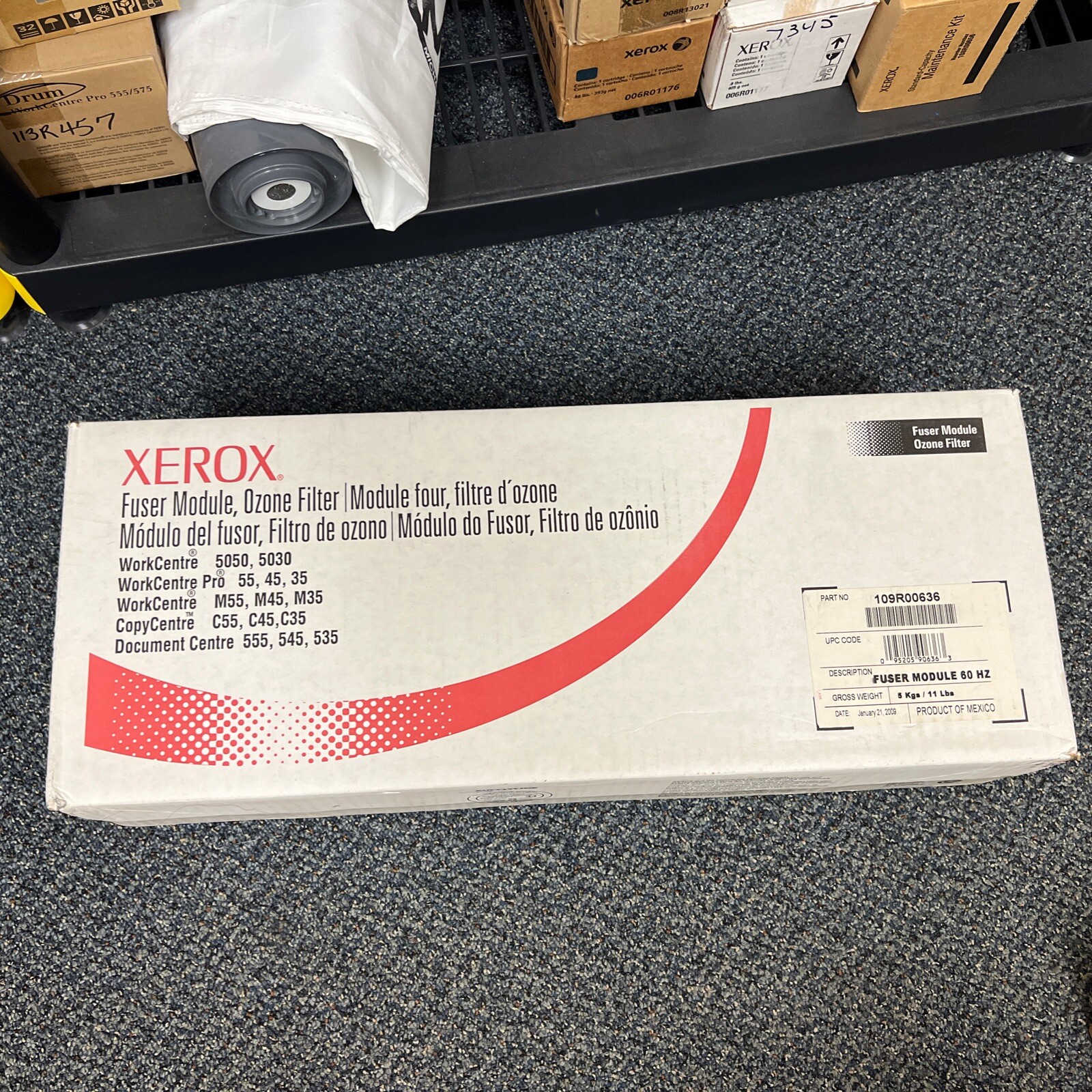 XEROX 109r636 109R00636  FUSER-FREE SHIPPING
