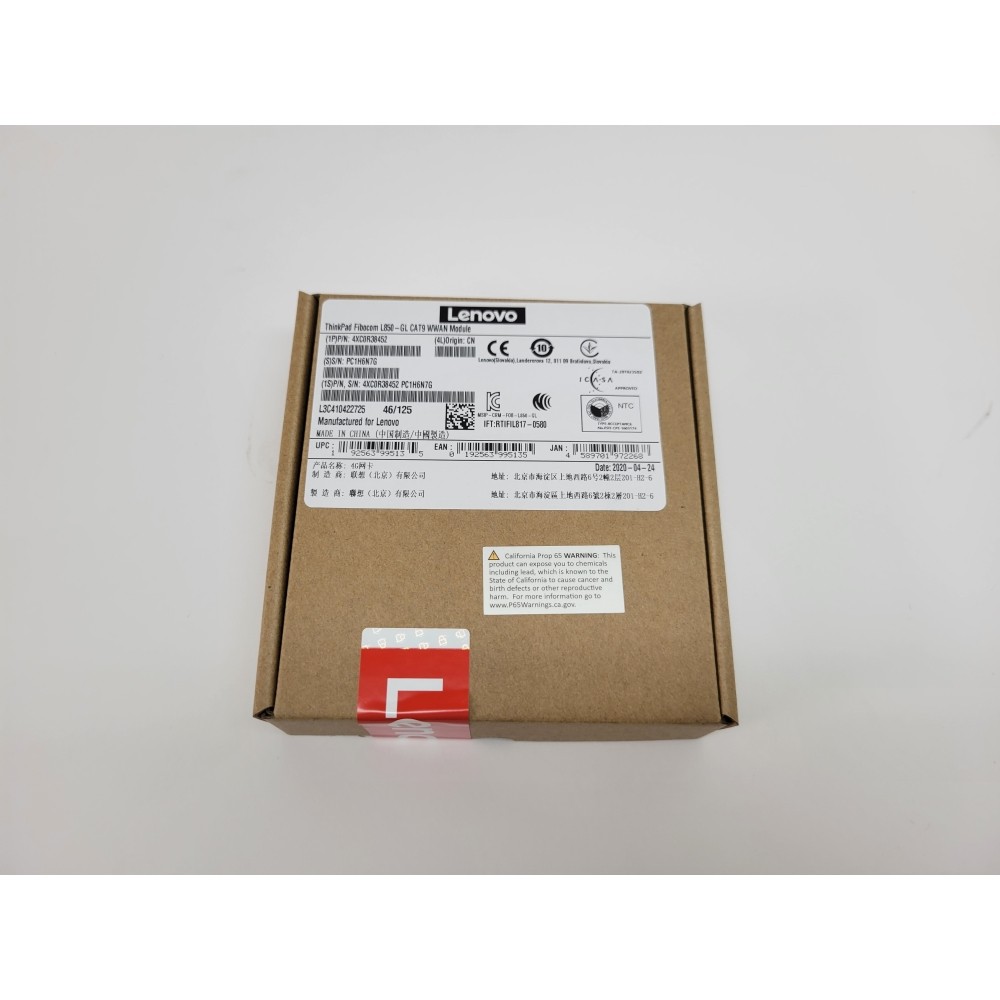 Lenovo ThinkPad Fibocom L850-GL CAT9 WWAN Module - New in Box