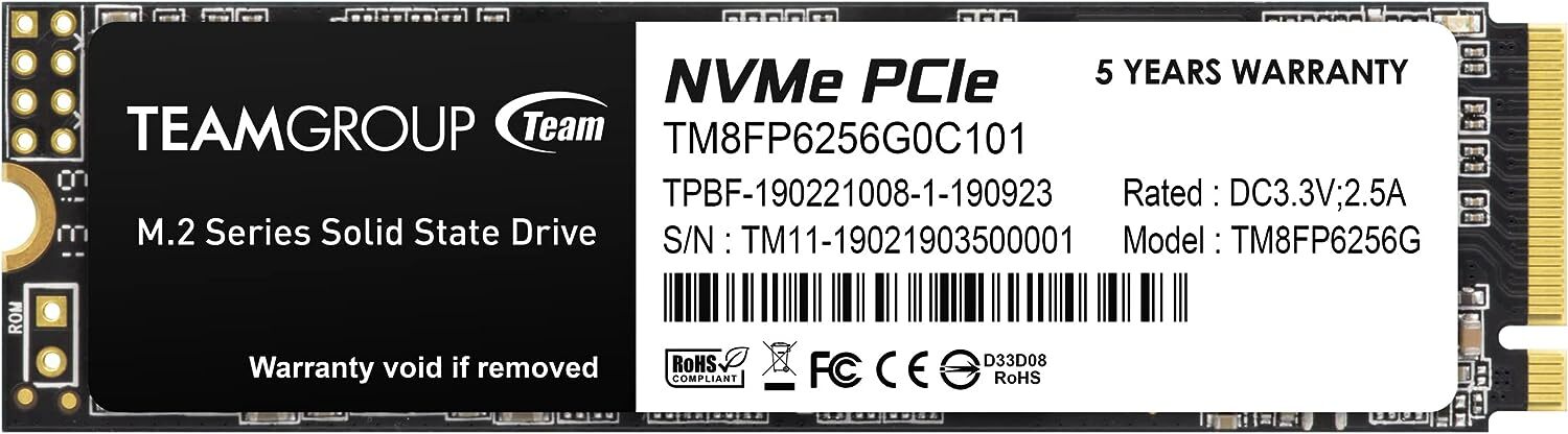 HP EliteDesk 800 G5 - M.2 NVMe PCIe Gen3 x4 SSD Drive W/ Windows 10 PRO - NEW