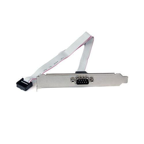 StarTech Dual  Serial Port Slot Cable (9Pin D-Sub to 10Pin MB)  , PLATE9M16