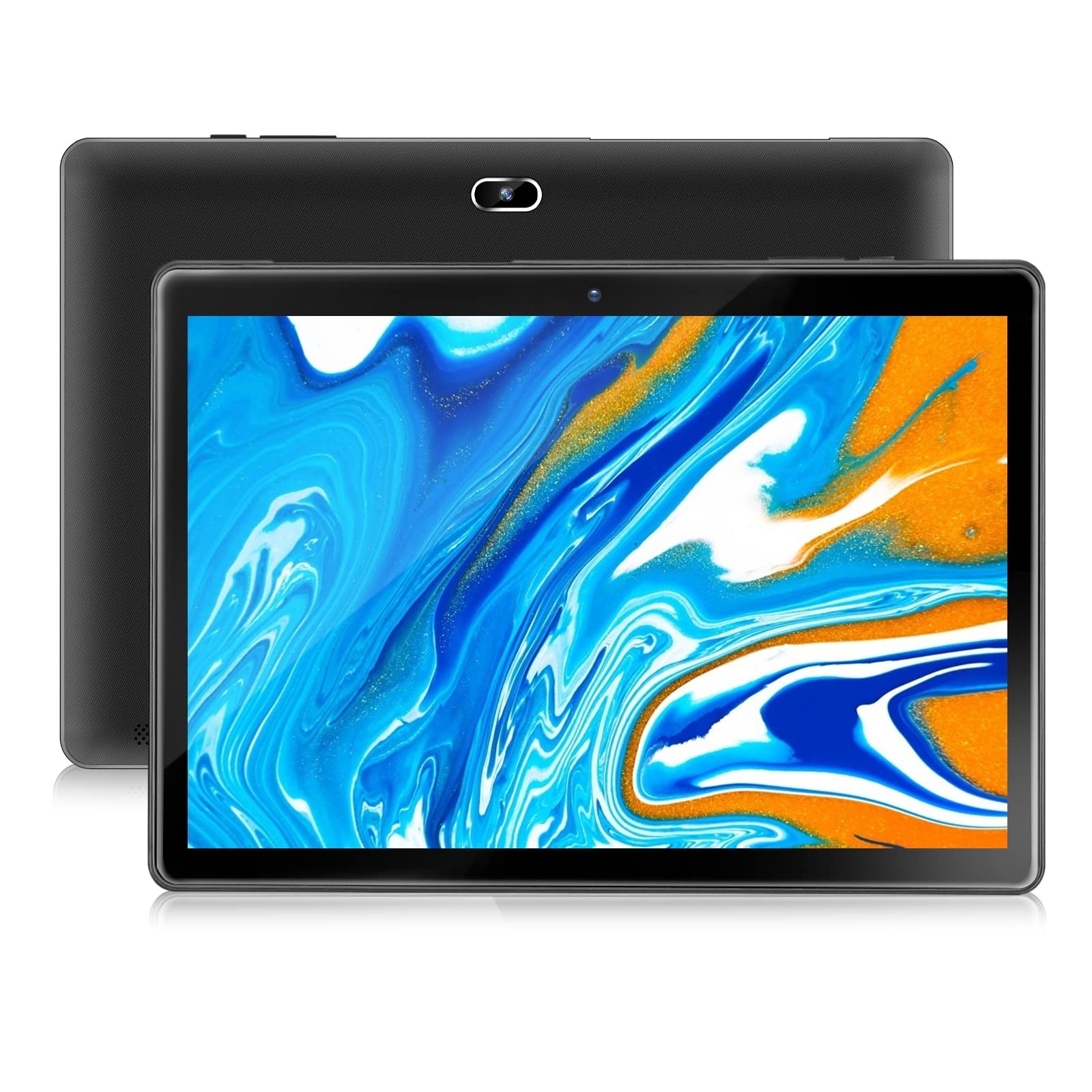 10 inch Android Tablet, 4GB RAM 64GB ROM, Expandable to 1TB, 6000mAh