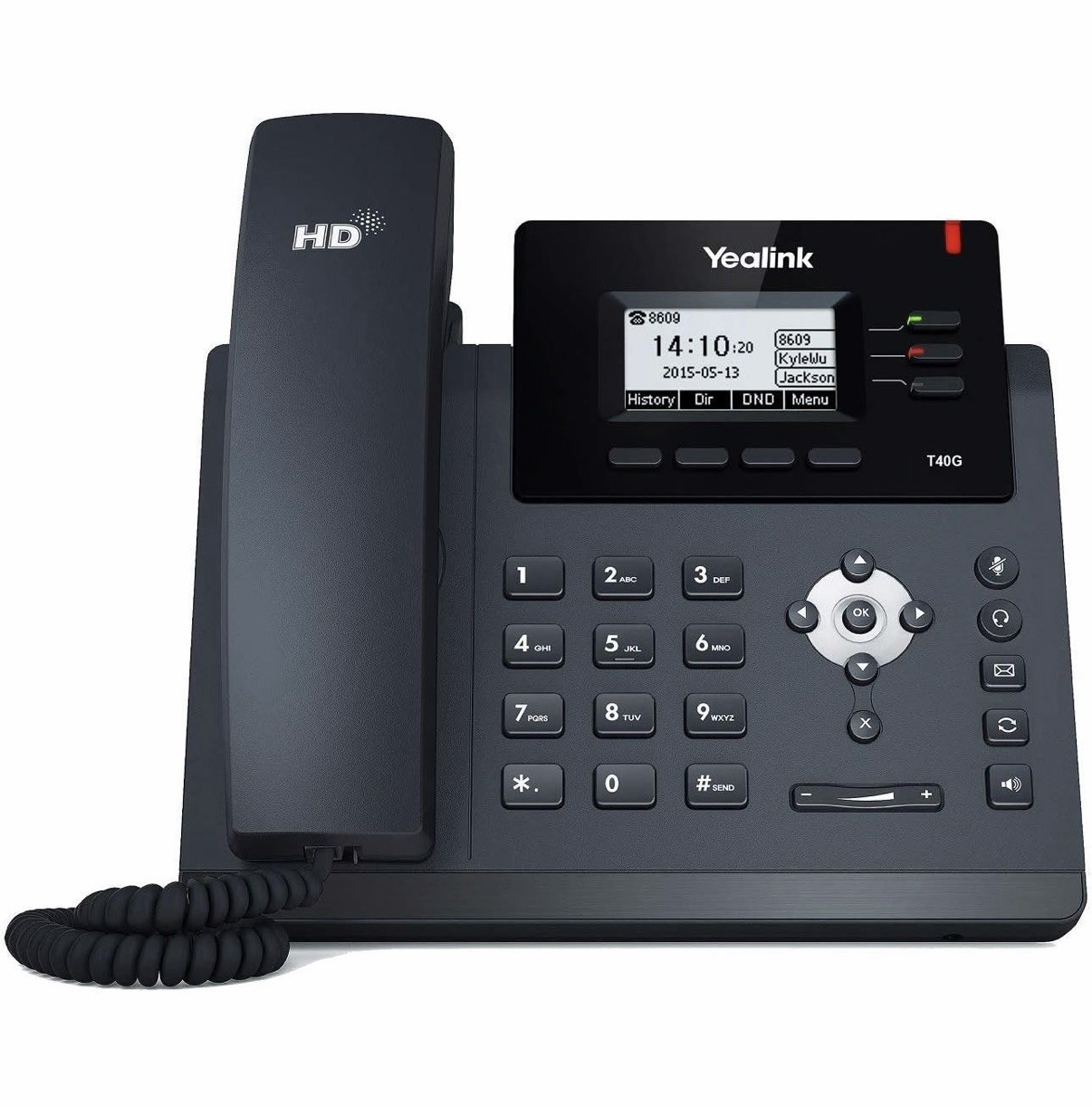 Yealink Ultra-Elegant Gigabit IP Phone SIP-T40G - Brand New
