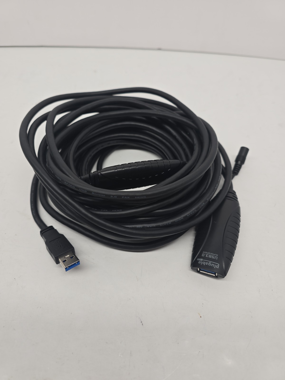 Plugable 10 Meter 32 Foot USB 3.0 Active Extension Cable USB3-10M-D