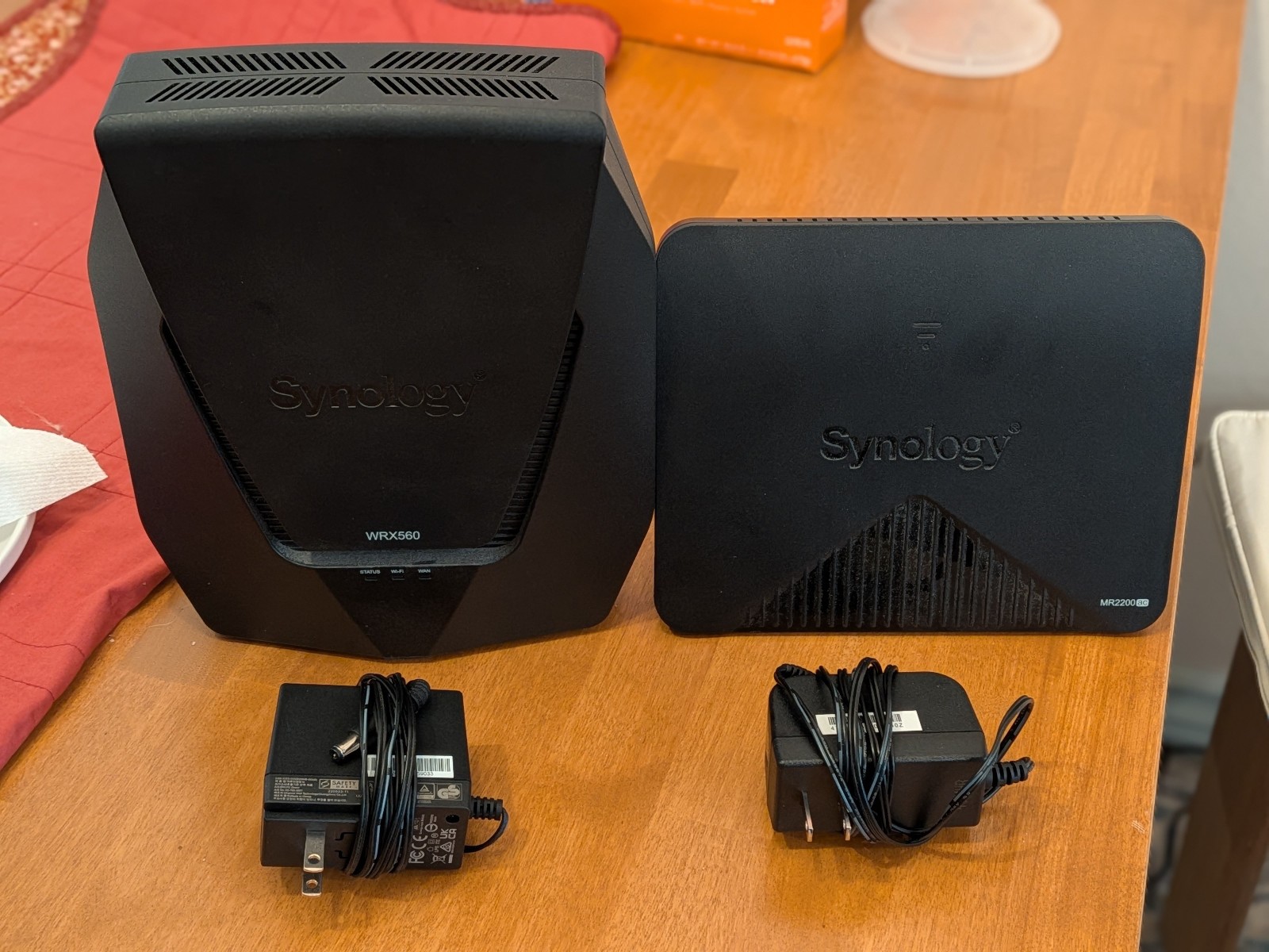 Synology Mesh Router Bundle: WRX560 + MR2200AC - Great Condition