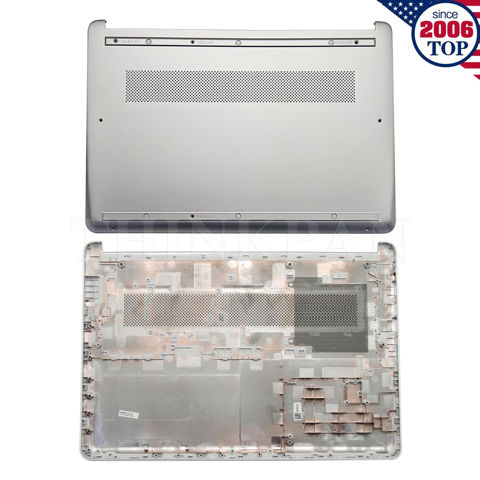 New HP 14-DQ 14T-DQ 14-FQ 14S-FQ Lower Bottom Base Cover L64894-001 Silver