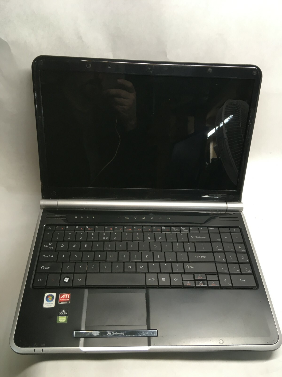 Gateway MS2274 Laptop For Parts Doesnt Power on NO HDD/RAM/Charger JR
