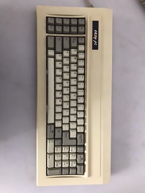 Vintage Zenith Data Systems ZKB-7 Mechanical Keyboard Green Alps Switches