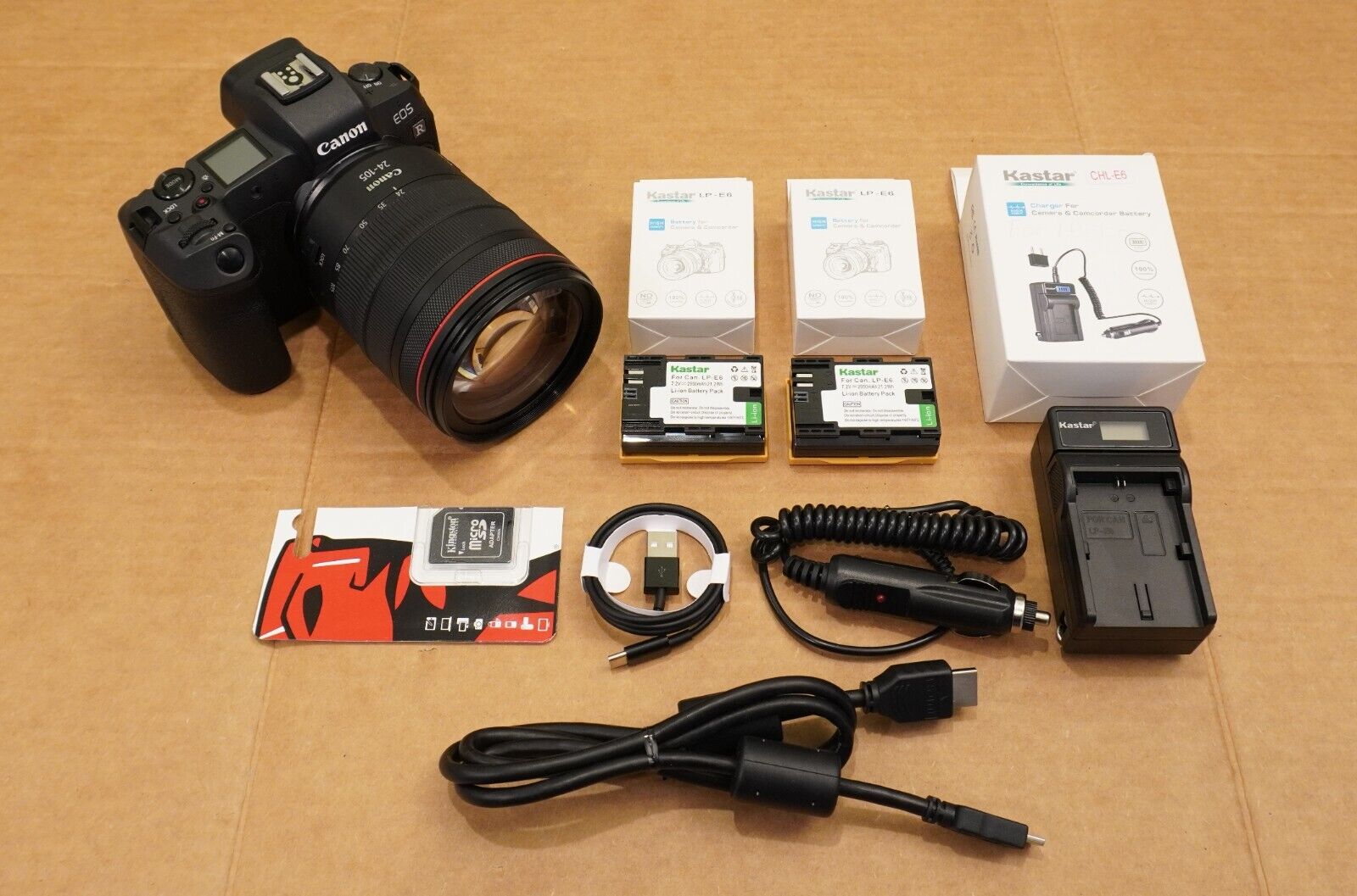 Canon EOS R Mirrorless 4K 30.3MP RF 24-105mm f/4L IS USM Lens Digital Camera