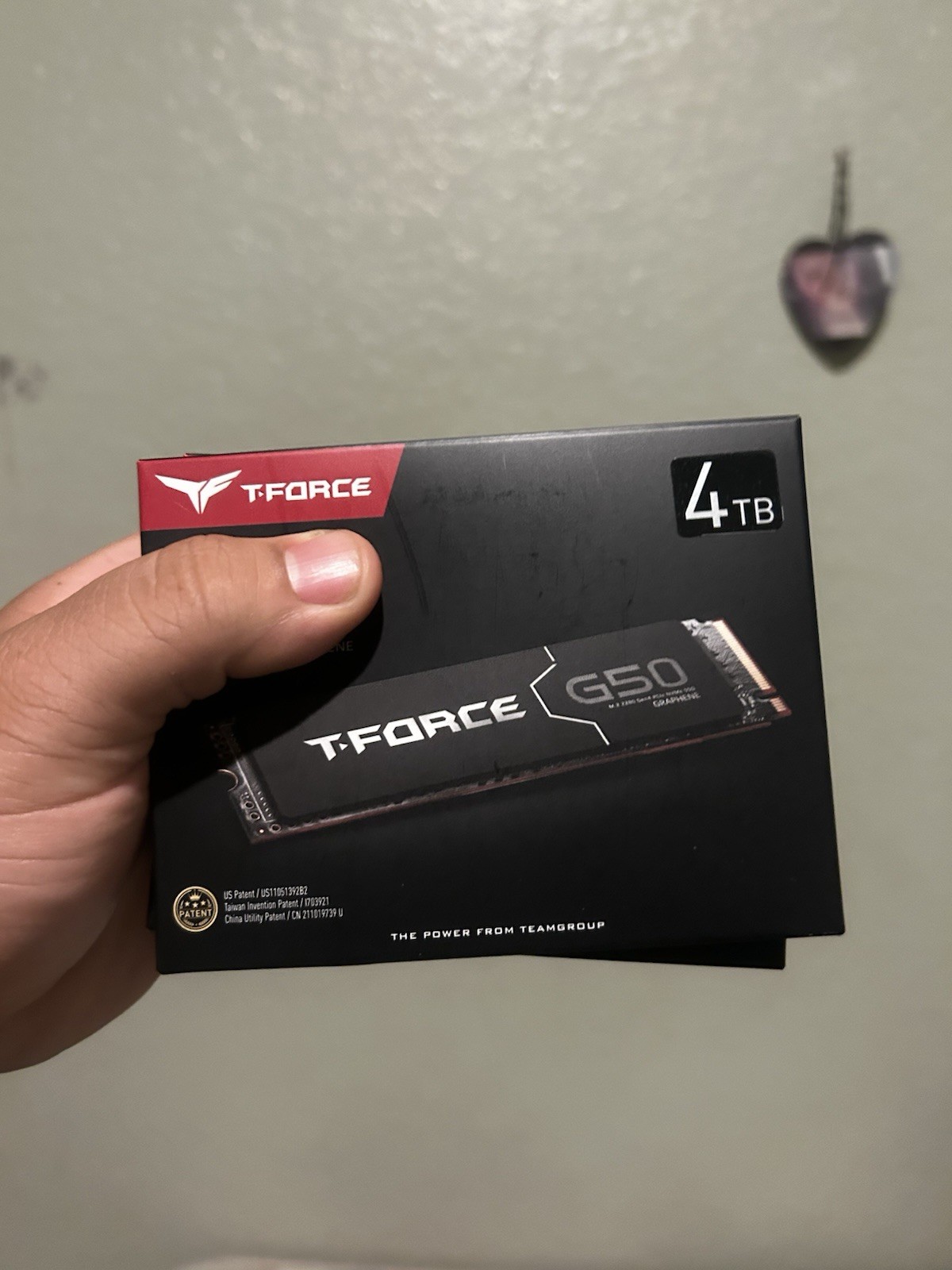 TEAMGROUP T-Force G50 4TB PCIe Gen4 NVMe M.2 SSD TM8FFE004T0C129 New