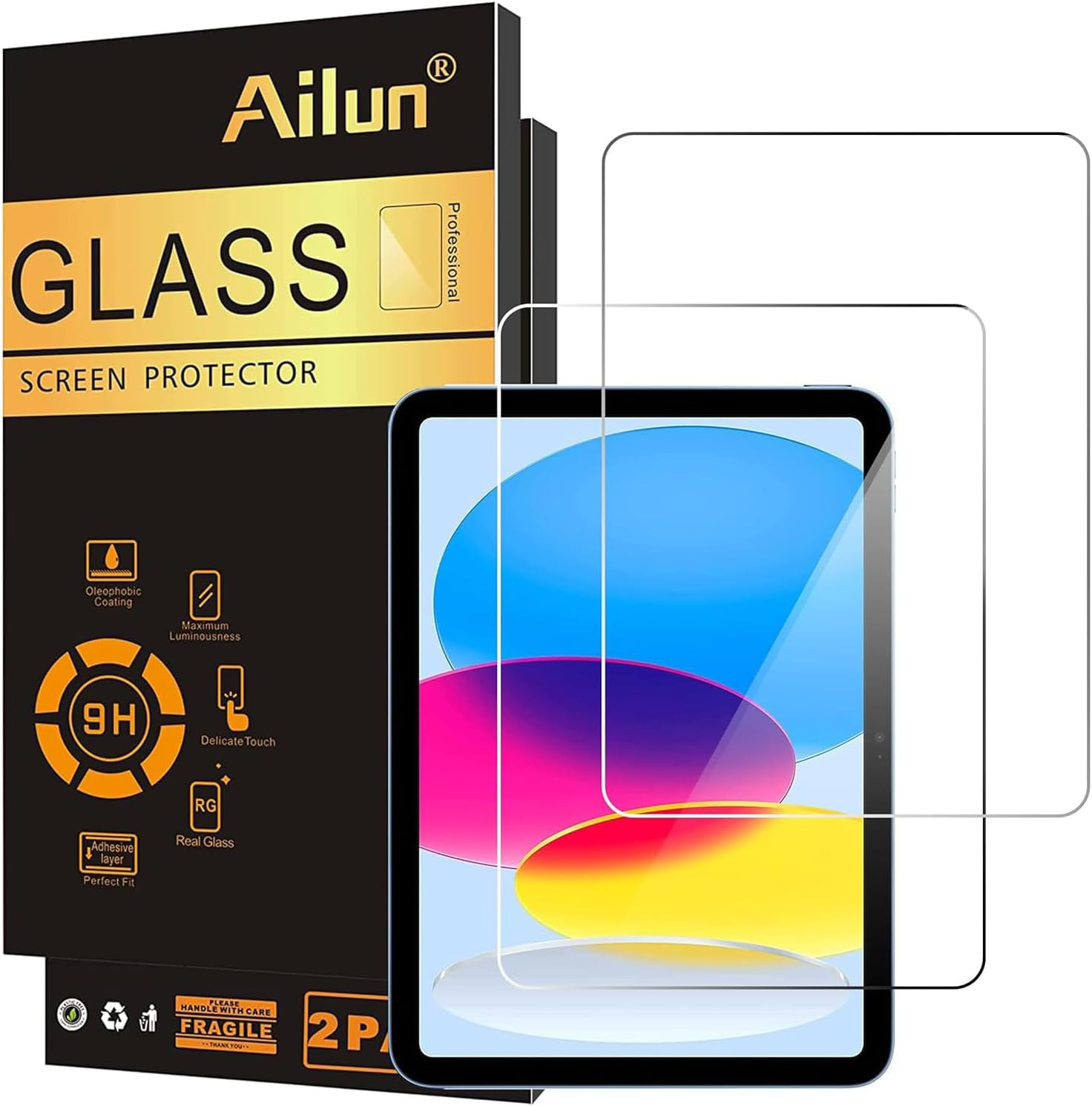 Ailun Screen Protector for Ipad 11Th A16 2025 [11 Inch] / 10Th Generation 2022 [