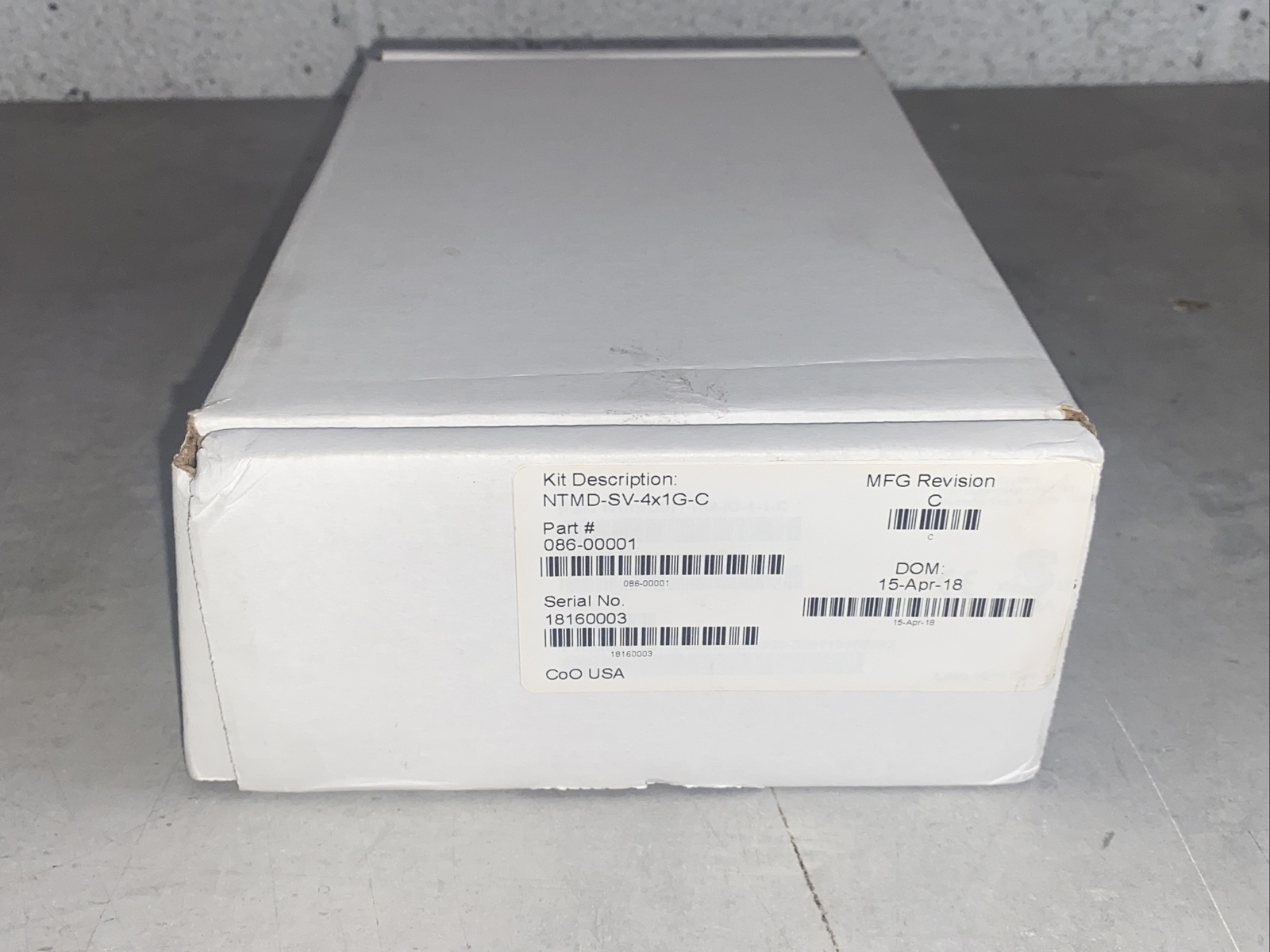 NEW - Blue Coat Symantec Corporation Expansion Module NTMD-SV-4x1F-C / 086-00001