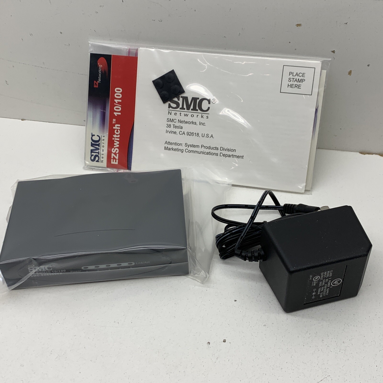 SMC Networks SMC-EZ6505TX Dual Speed Switch 10/100Mbps 5-Port