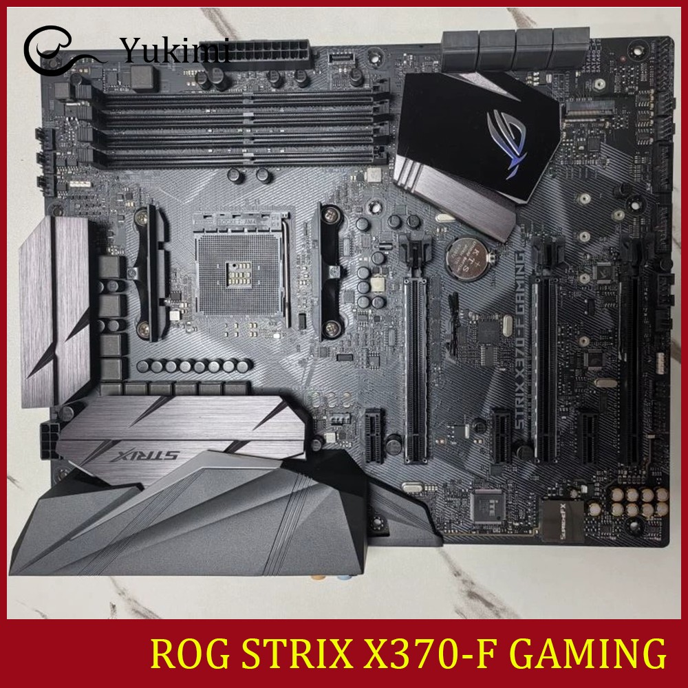 FOR ASUS ROG STRIX X370-F GAMING DDR4*4 AMD AM4 64GB ATX Ｍotherboard Test OK