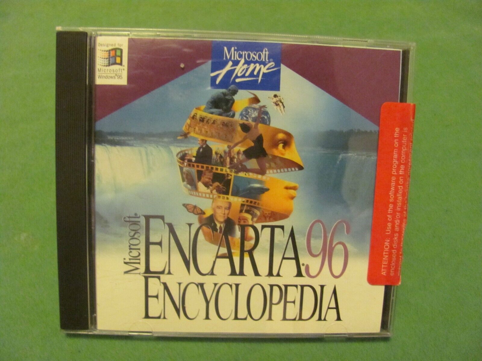 Microsoft Encarta 96 Encyclopedia CD-ROM - 1993-1995.