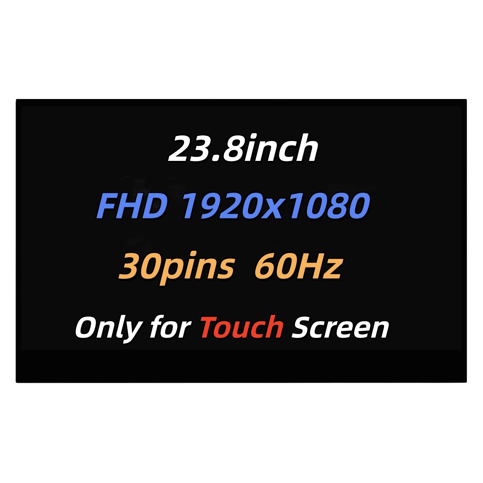 23.8" LCD Touch Screen Replacement LM238WF5-SSG2 LM238WF5(SS)(G2) Display 1080p