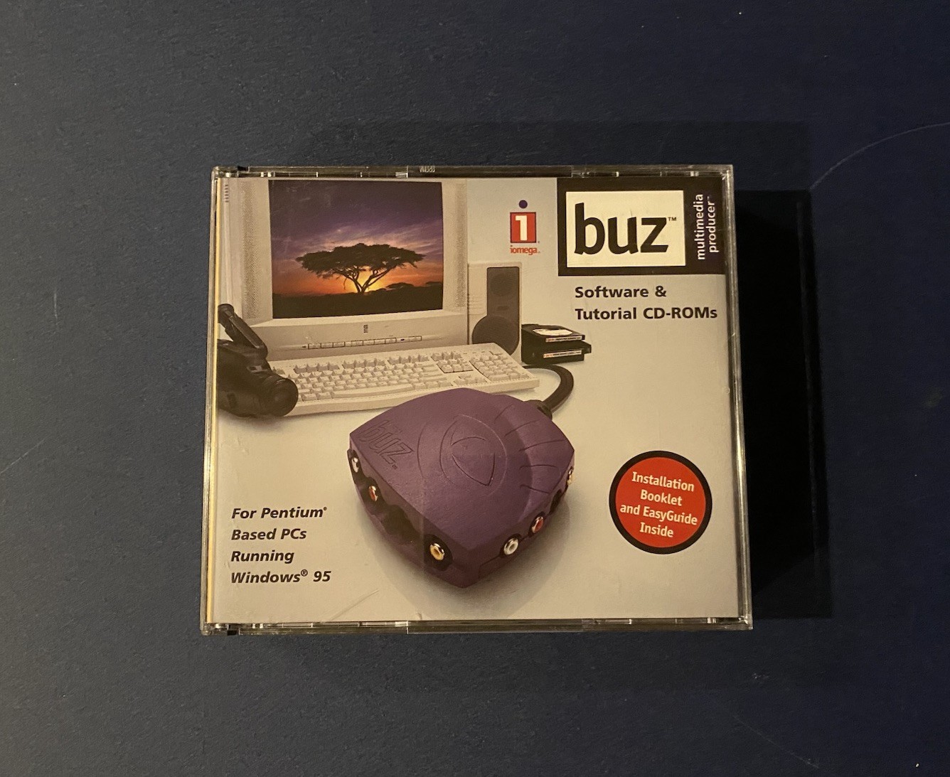 IOMega Buz Multimedia Producer CD-ROMs Installation & Applications Software Only
