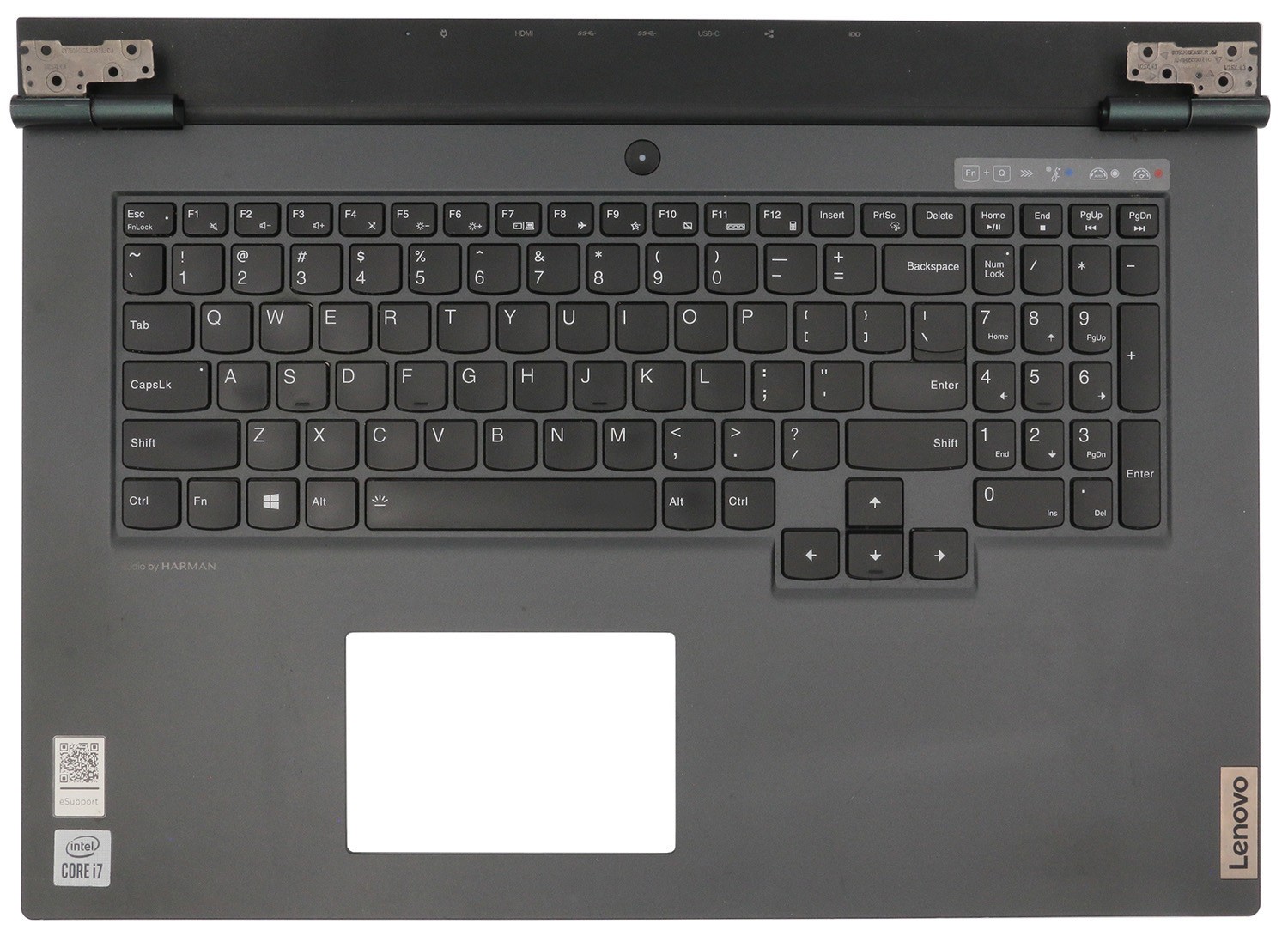 Original Palmrest with US Keyboard Lenovo Legion 5-17IMH05 17IMH05H 17ARH05H LED