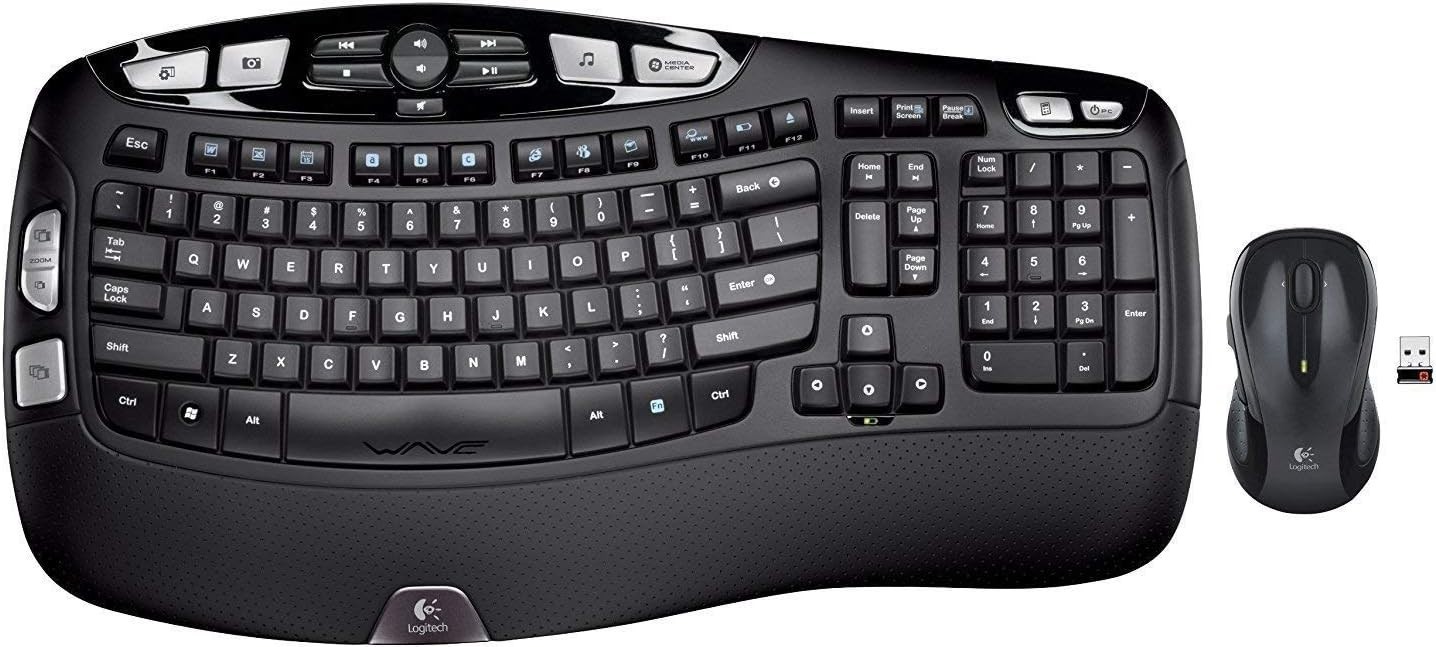 Logitech MK550 (920-002555) Wireless Keyboard and Mouse Combo - Black