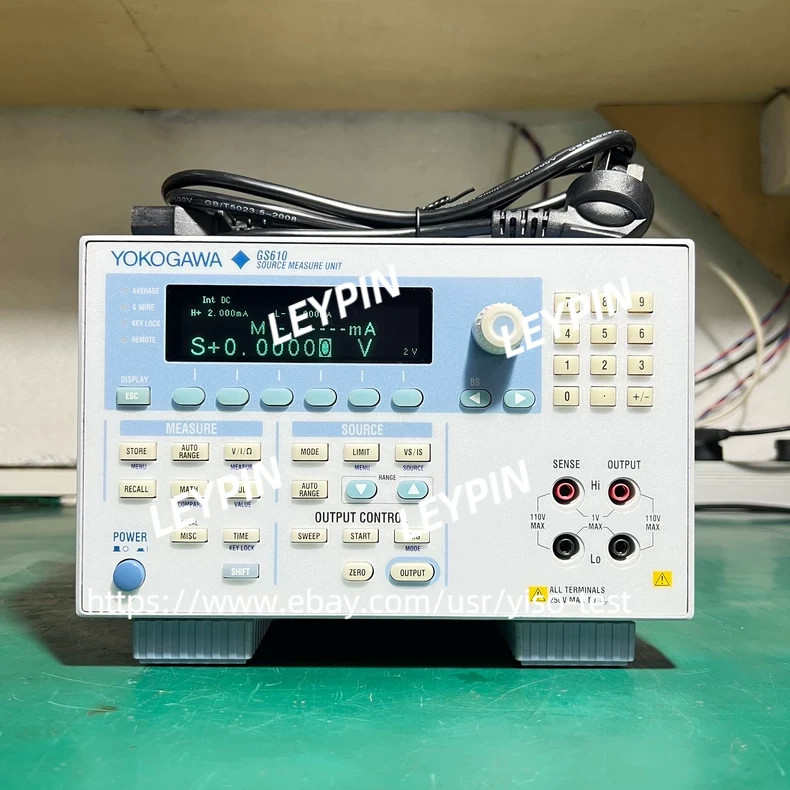 1PCS YOKOGAWA GS610 SOURCE MEASURE UNIT Express delivery UPS / FedEx GS 610 #Yi