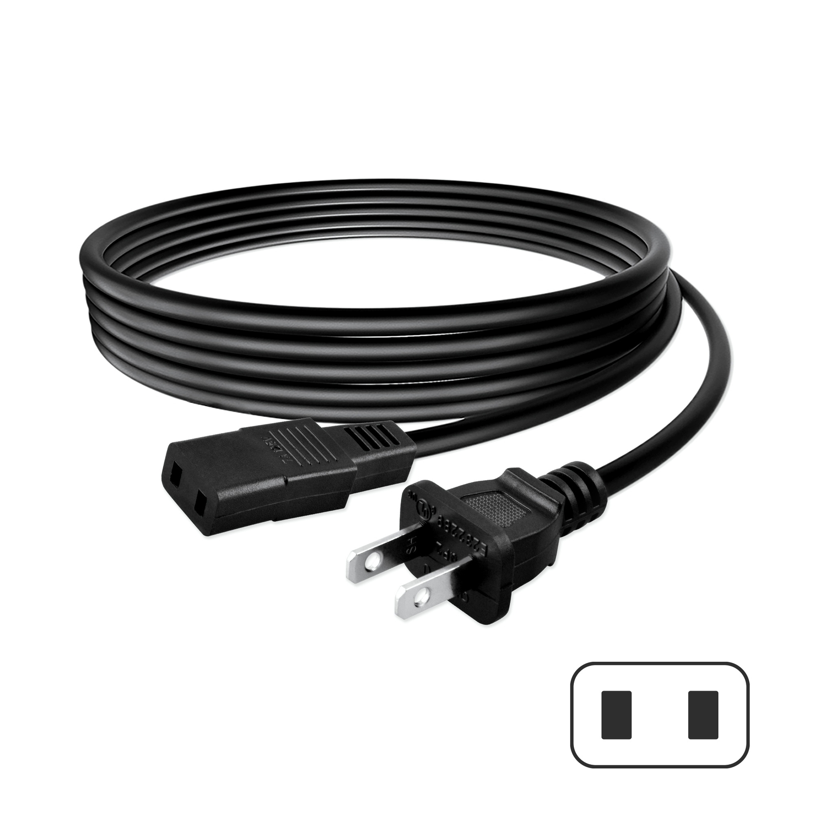 Aprelco 8ft Power Cord Cable for Korg Concert C-2500 2500 Concert Series Piano