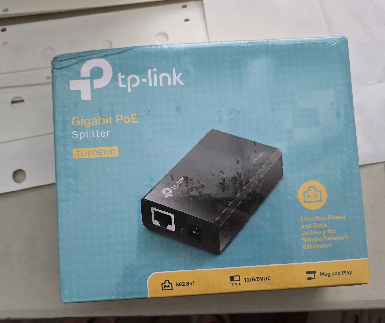 TP-Link TL-POE10R Gigabit Poe Splitter
