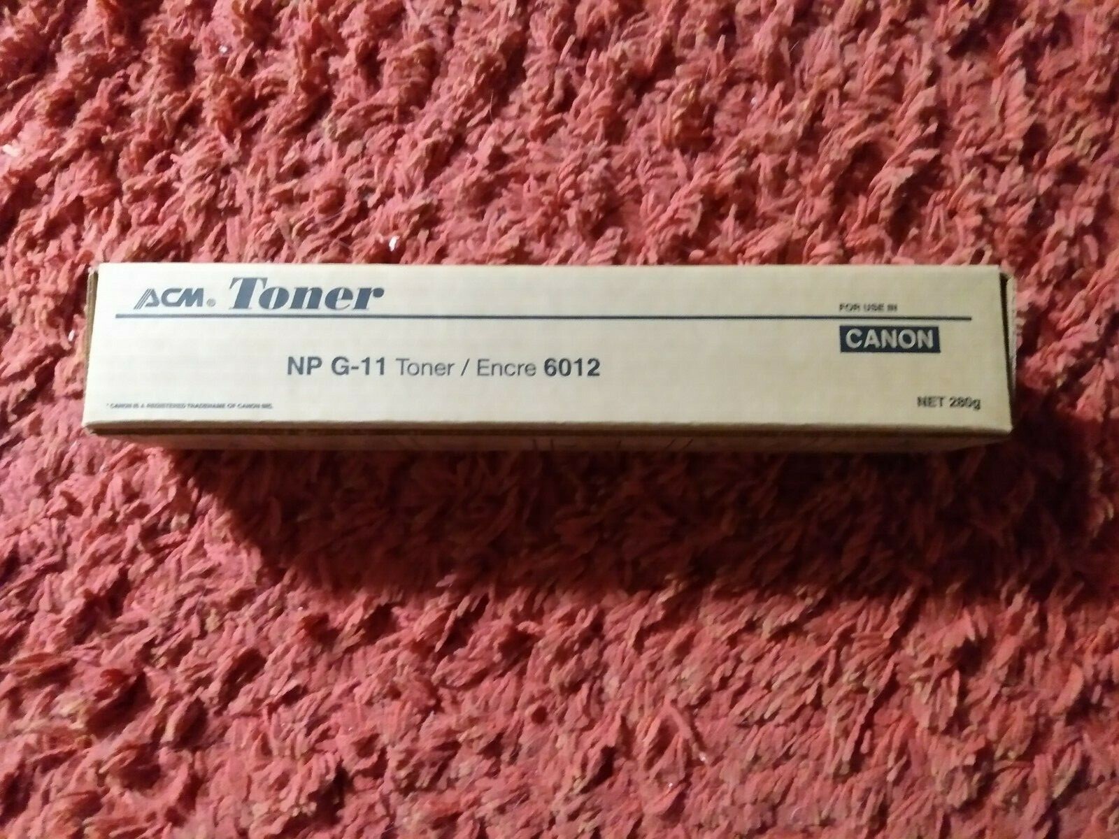 Canon NP-G11 toner: For NP-6012, 6212, 6412 and F models, NP-7130, NP-7130F.