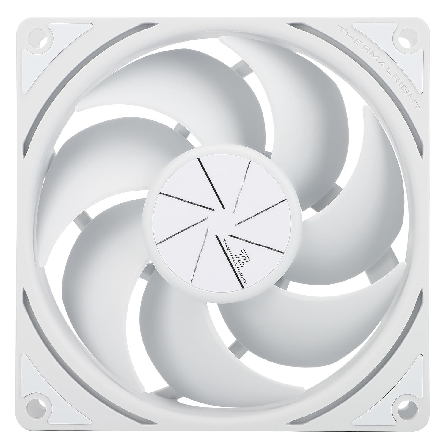 TLP9W CPU Fan Computer Case Cooling Quiet 4PIN PWM 92mm Silent 2200RPM White