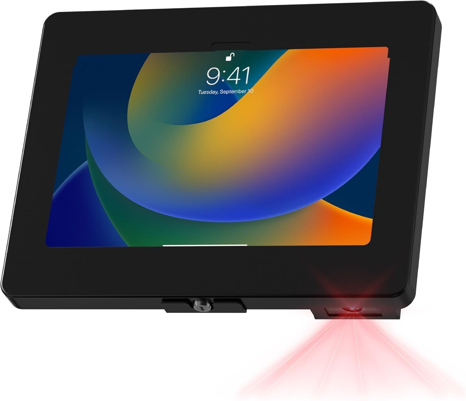 CTA iPad Wall Mount w/ Honeywell Barcode Scanner Anti-Theft Tablet Enclosure