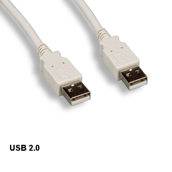 LOT 10pcs Beige 6' USB 2.0 Type A Cable Male 28AWG 480Mbps Sync Charge Data